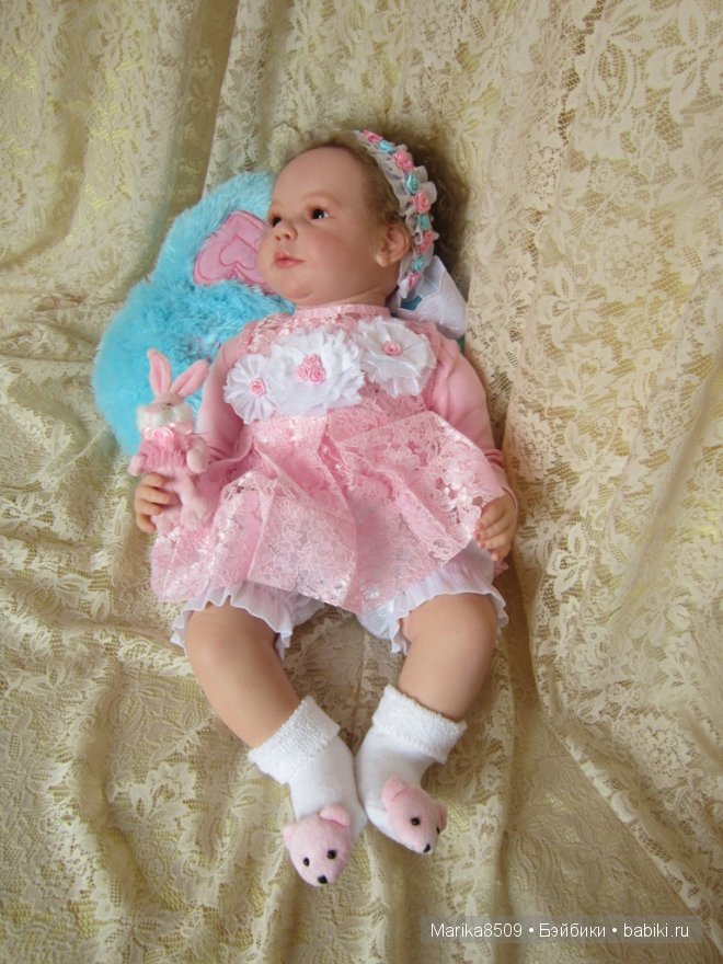 Малышка реборн Лола, мое кареглазое счастье