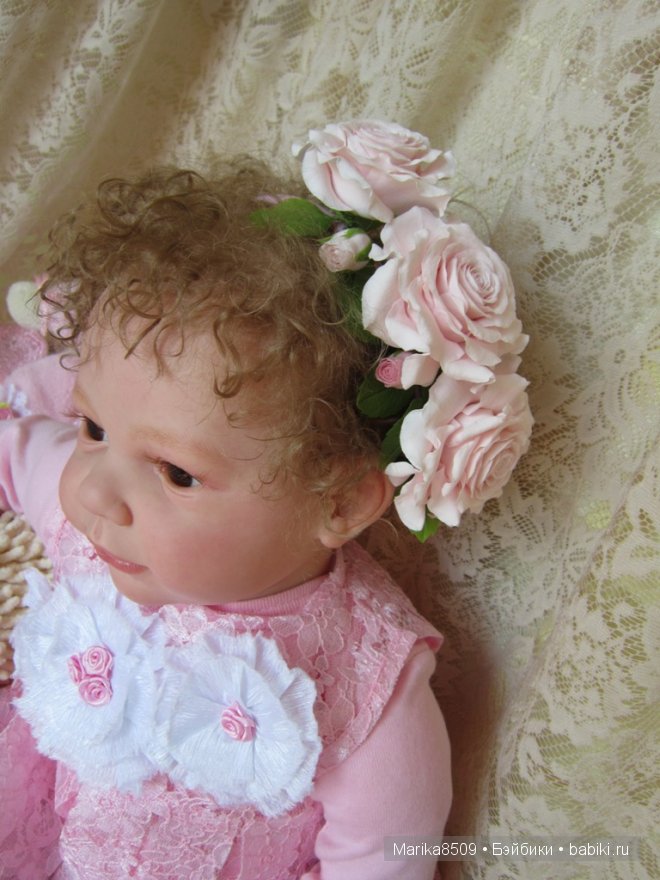 Малышка реборн Лола, мое кареглазое счастье