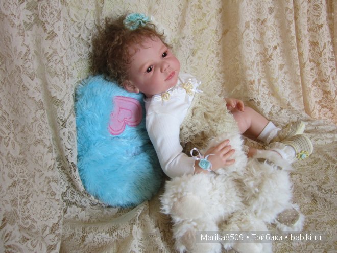 Малышка реборн Лола, мое кареглазое счастье
