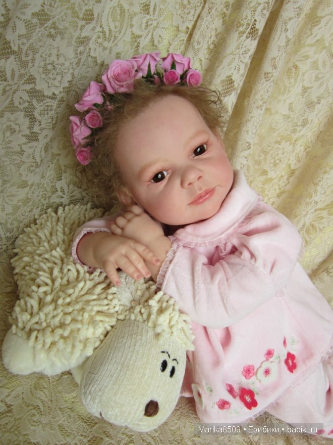 Малышка реборн Лола, мое кареглазое счастье