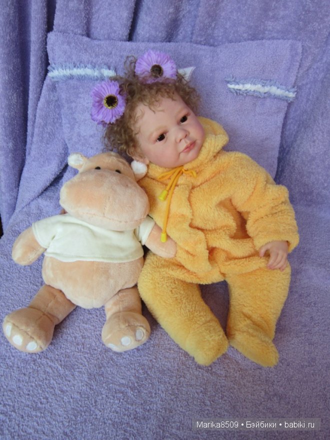 Малышка реборн Лола, мое кареглазое счастье