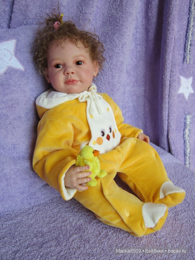 Малышка реборн Лола, мое кареглазое счастье