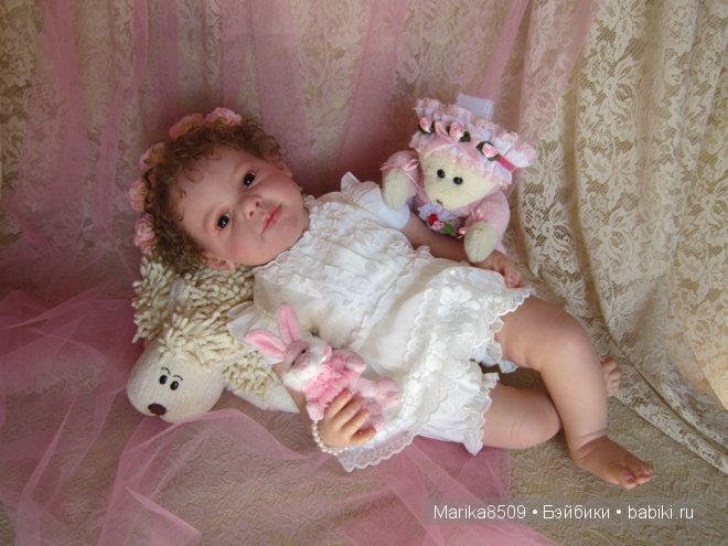 Малышка реборн Лола, мое кареглазое счастье (фото 9)