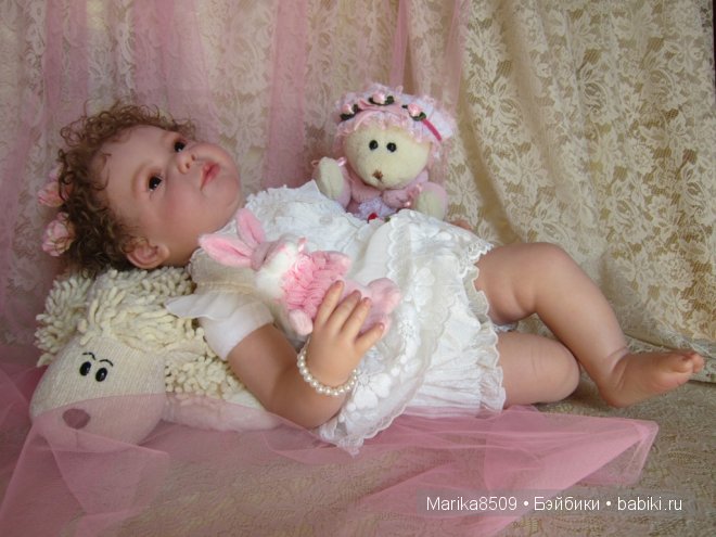 Малышка реборн Лола, мое кареглазое счастье (фото 6)