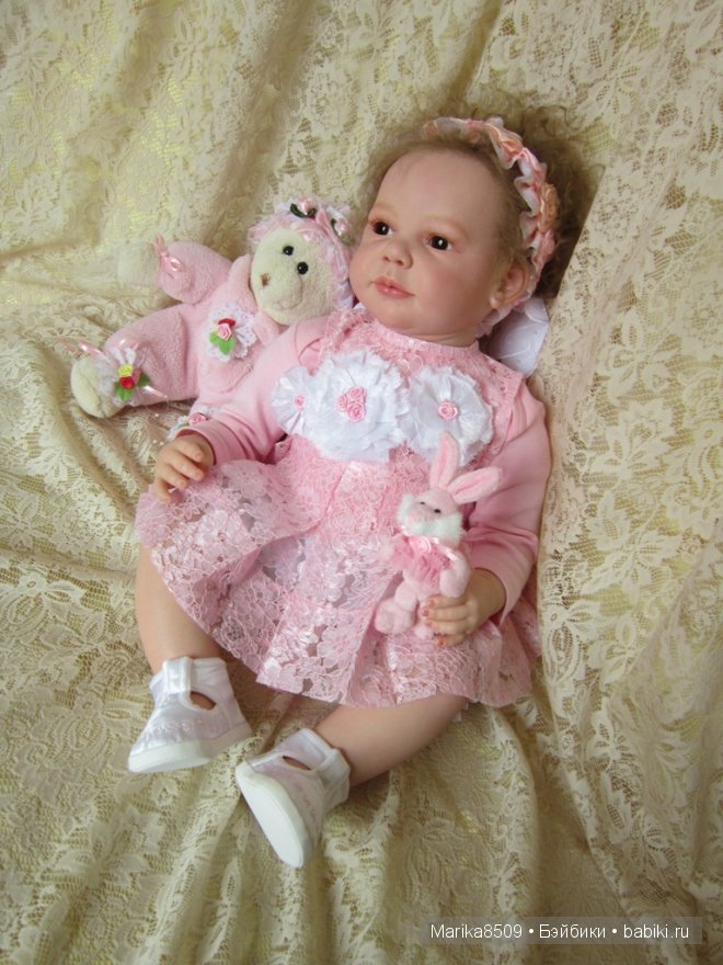 Малышка реборн Лола, мое кареглазое счастье