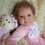 Малышка реборн Лола, мое кареглазое счастье