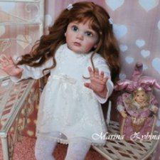 Я назвала ее Ольгой…  Куклы реборн Марины Зыбиной