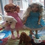 Ура! Мне подарили собаку! Лили и Тилли от Kaye Wiggs обзавелись питомцем