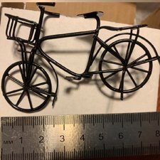 миниатюрный велосипед масштаб 1/24