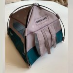 Макет туристической палатки в масштабе 1/12