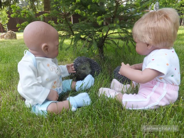 Тёма Лана ёжики 1