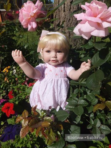 Ангелика и розы 3