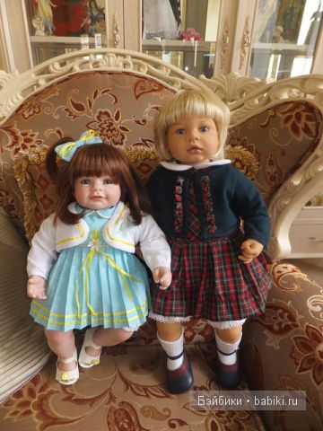 1+1. Кукла Адора и Мари от Bettina Klemm