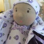 Текстильный малыш, который "родился" из ничего