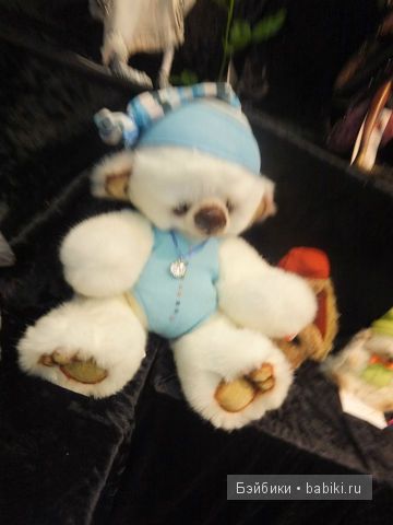 Мишка в голубом