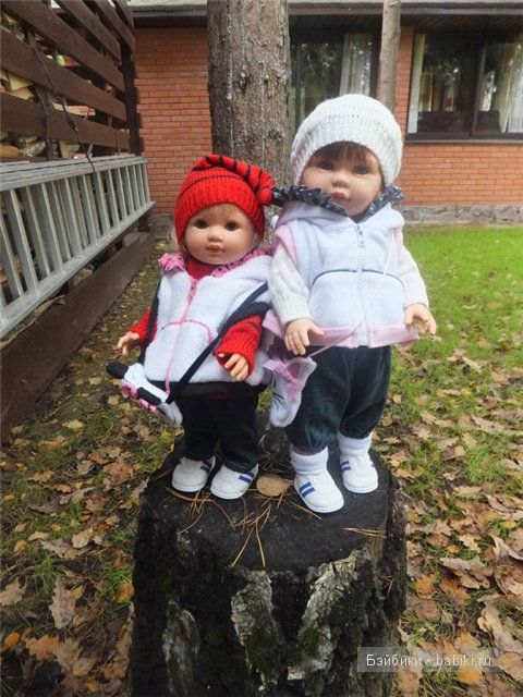 Провожая осень... Игровые куклы Паола Рейна, Ллоренс