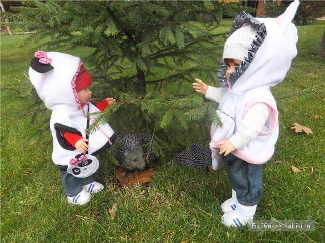 Провожая осень... Игровые куклы Паола Рейна, Ллоренс (фото 4)