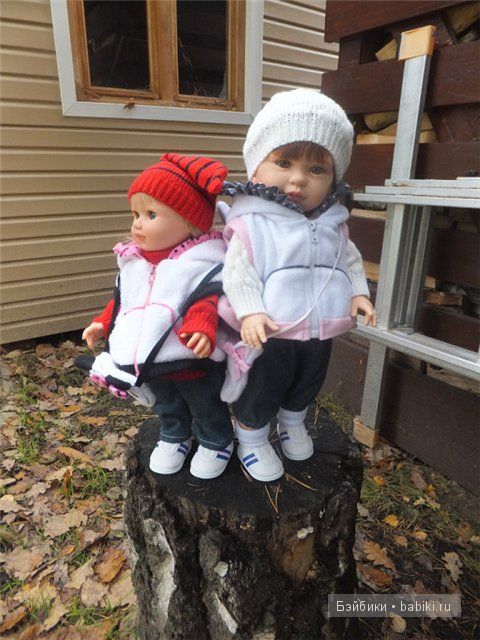 Провожая осень... Игровые куклы Паола Рейна, Ллоренс