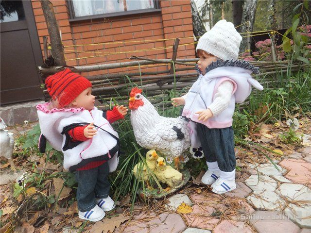 Провожая осень... Игровые куклы Паола Рейна, Ллоренс (фото 9)