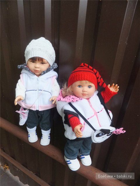 Провожая осень... Игровые куклы Паола Рейна, Ллоренс