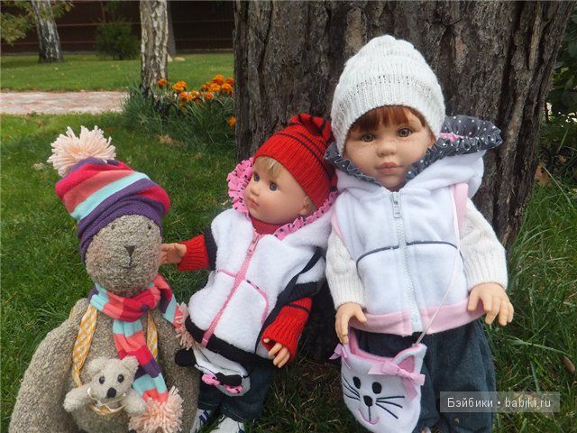 Провожая осень... Игровые куклы Паола Рейна, Ллоренс