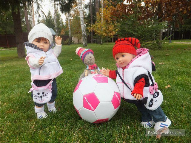 Провожая осень... Игровые куклы Паола Рейна, Ллоренс