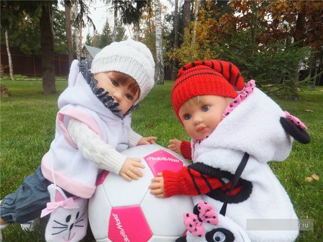 Провожая осень... Игровые куклы Паола Рейна, Ллоренс