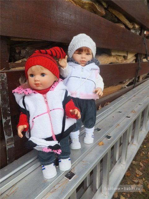 Провожая осень... Игровые куклы Паола Рейна, Ллоренс