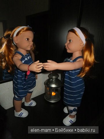 Дотронулась