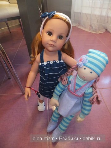 Ты сшила куклу?