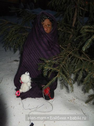 Кто-то в шали