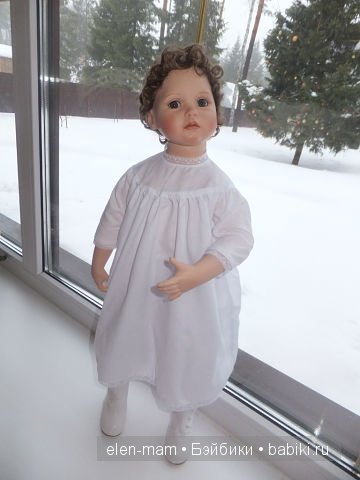 Фарфоровая Красота с Ангельским лицом. Кукла Сюзанна от Ann Timmerman, Das Puppen Kunstarchiv