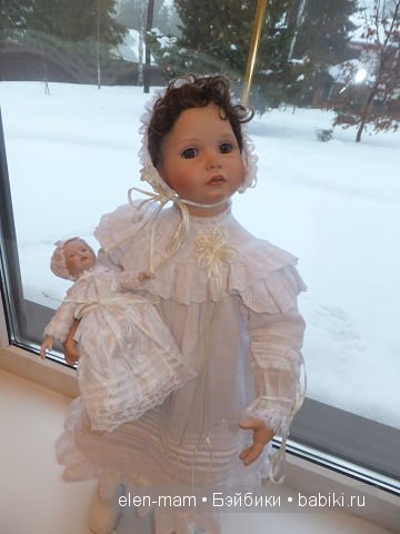 Фарфоровая Красота с Ангельским лицом. Кукла Сюзанна от Ann Timmerman, Das Puppen Kunstarchiv (фото 10)