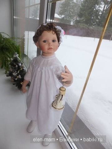 Фарфоровая Красота с Ангельским лицом. Кукла Сюзанна от Ann Timmerman, Das Puppen Kunstarchiv