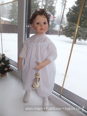 Фарфоровая Красота с Ангельским лицом. Кукла Сюзанна от Ann Timmerman, Das Puppen Kunstarchiv