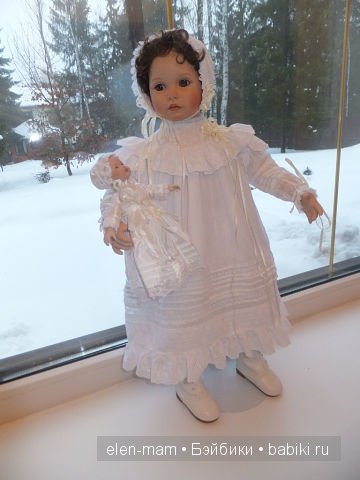 Фарфоровая Красота с Ангельским лицом. Кукла Сюзанна от Ann Timmerman, Das Puppen Kunstarchiv (фото 9)