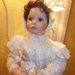 Фарфоровая Красота с Ангельским лицом. Кукла Сюзанна от Ann Timmerman, Das Puppen Kunstarchiv