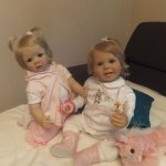 Малышки Рамона и Леони (Коллекционные куклы)