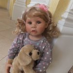 Маленькая удивлённая девочка от Linda Rick (Часть 2-я)