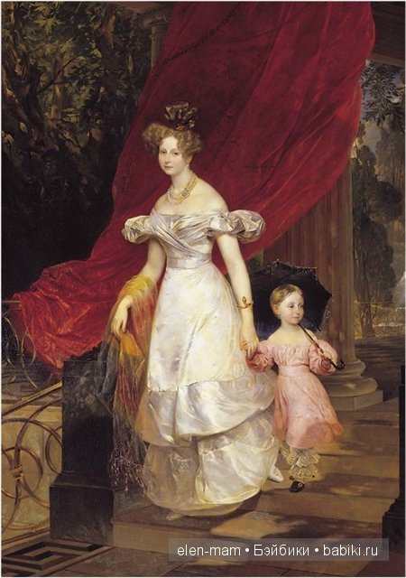 княгиня с ребёнком