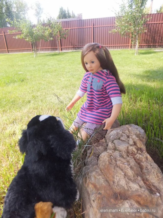 Какая ты, моя Натали?... Коллекционная кукла Натали, автор - Elissa Glassgold (фото 4)