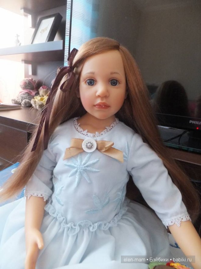 Какая ты, моя Натали?... Коллекционная кукла Натали, автор - Elissa Glassgold