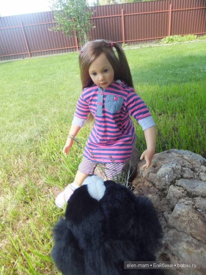 Какая ты, моя Натали?... Коллекционная кукла Натали, автор - Elissa Glassgold (фото 5)