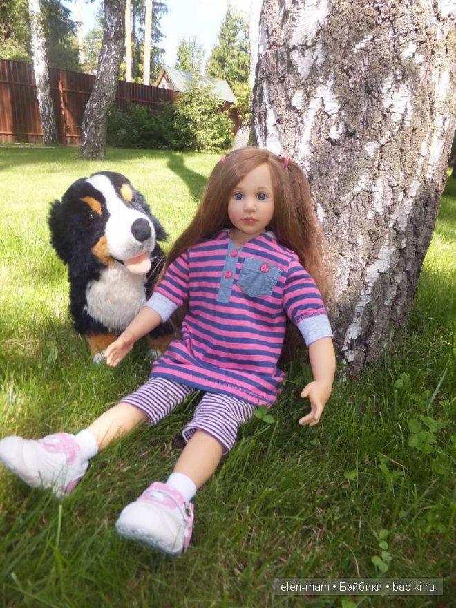 Какая ты, моя Натали?... Коллекционная кукла Натали, автор - Elissa Glassgold (фото 6)