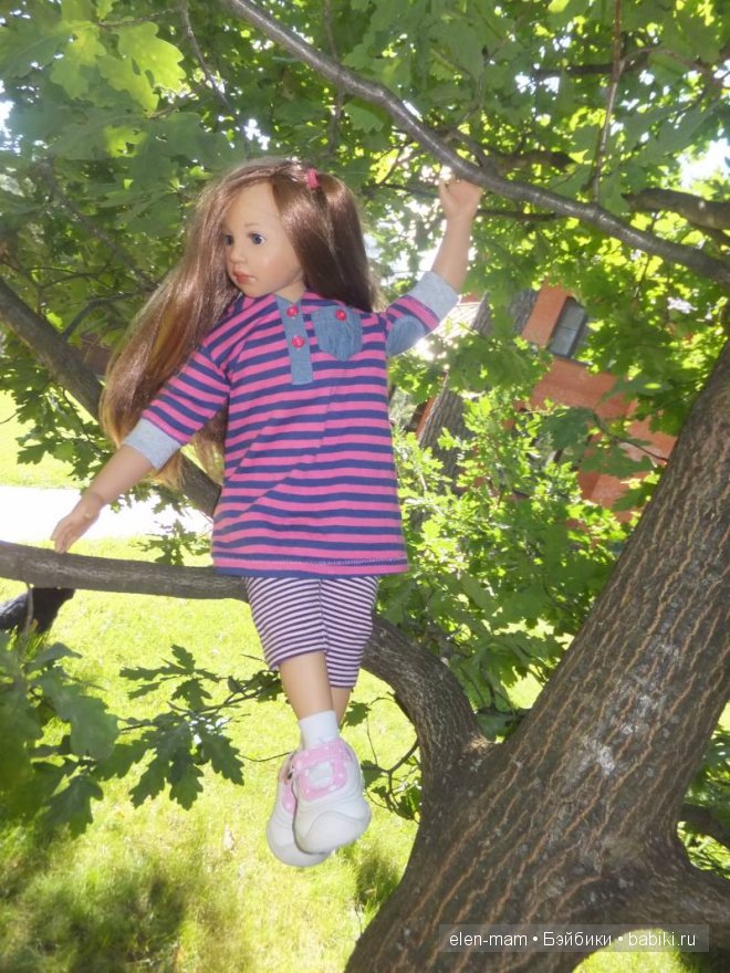 Какая ты, моя Натали?... Коллекционная кукла Натали, автор - Elissa Glassgold (фото 10)