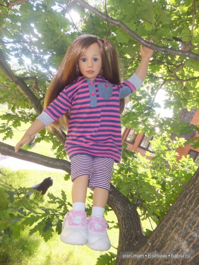 Какая ты, моя Натали?... Коллекционная кукла Натали, автор - Elissa Glassgold (фото 9)