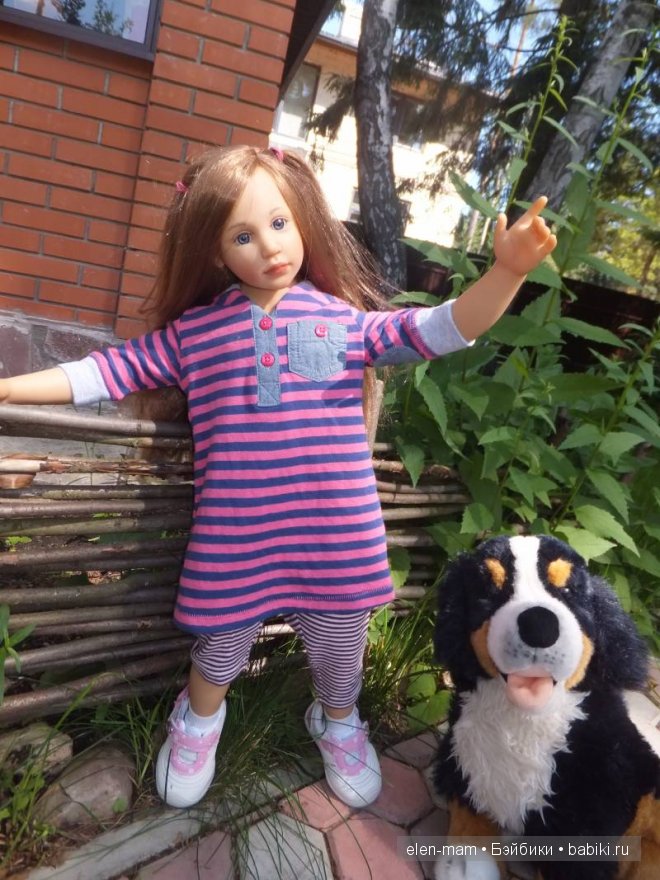 Какая ты, моя Натали?... Коллекционная кукла Натали, автор - Elissa Glassgold (фото 3)