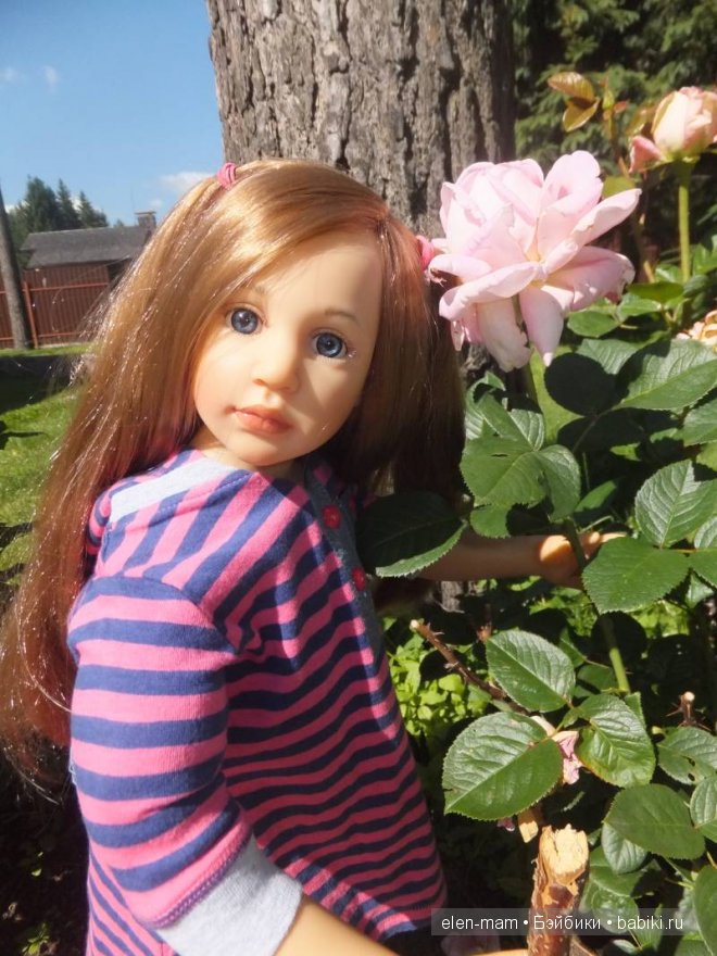 Какая ты, моя Натали?... Коллекционная кукла Натали, автор - Elissa Glassgold