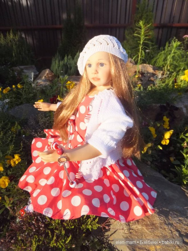 Какая ты, моя Натали?... Коллекционная кукла Натали, автор - Elissa Glassgold