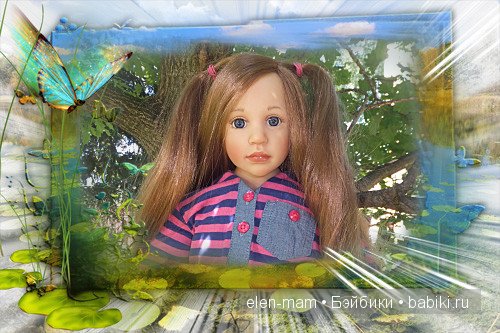 Какая ты, моя Натали?... Коллекционная кукла Натали, автор - Elissa Glassgold